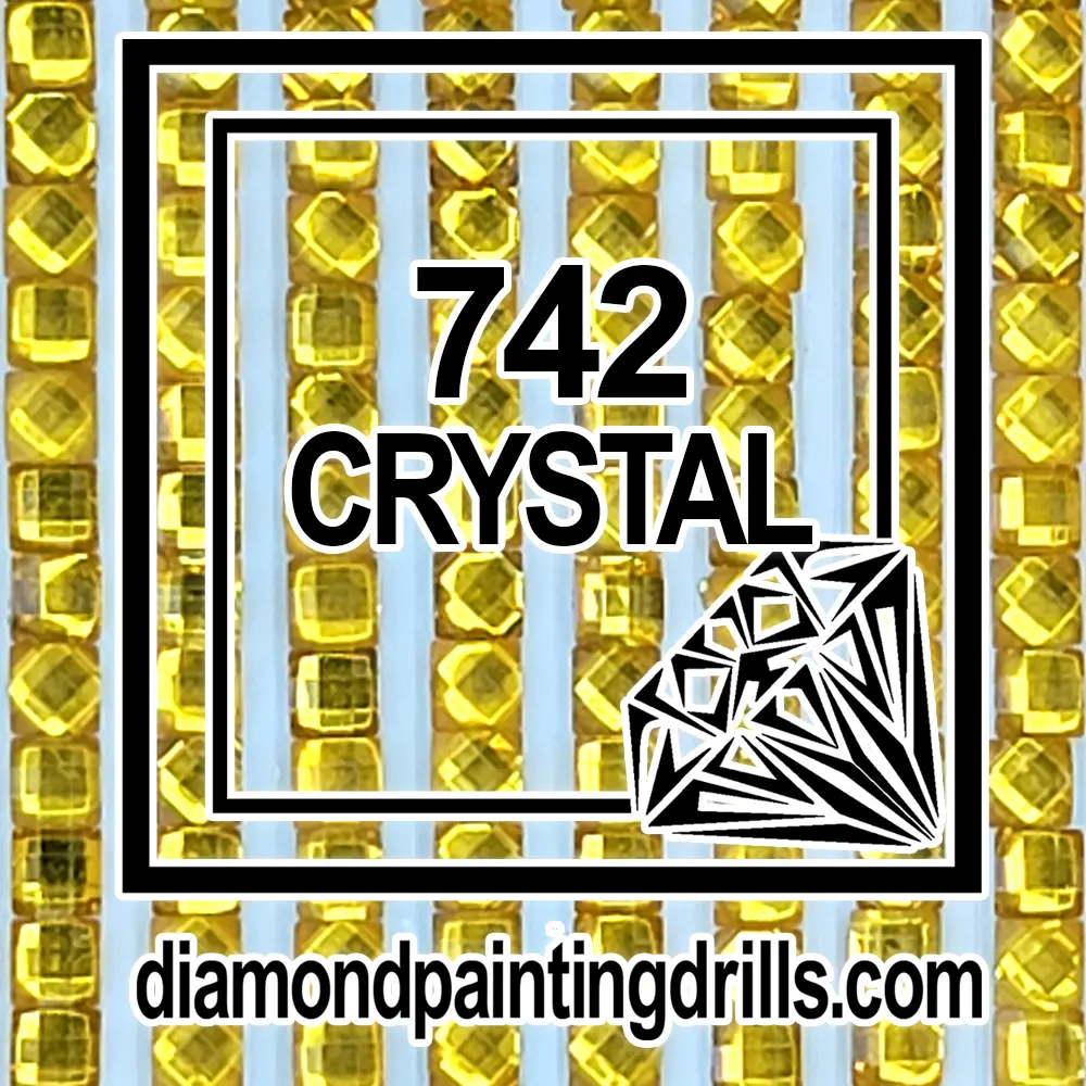 742 Square Crystal Diamond Painting Drills