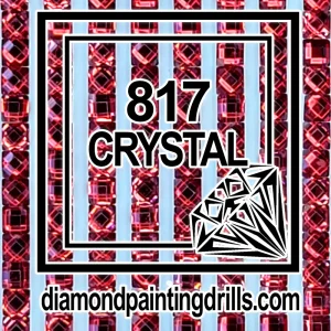 817 Square Crystal Diamond Painting Drills