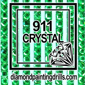 911 Square Crystal Diamond Painting Drills