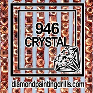 946 Square Crystal Diamond Painting Drills