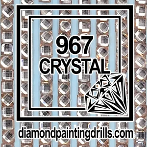 967 Square Crystal Diamond Painting Drills
