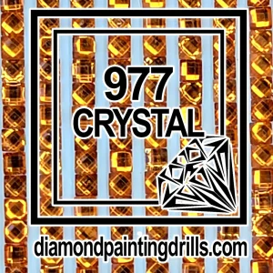 977 Square Crystal Diamond Painting Drills